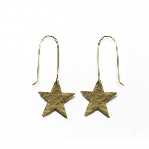 Star Earrings - Jewellery - Eighteen Rabbit Fair Trade 