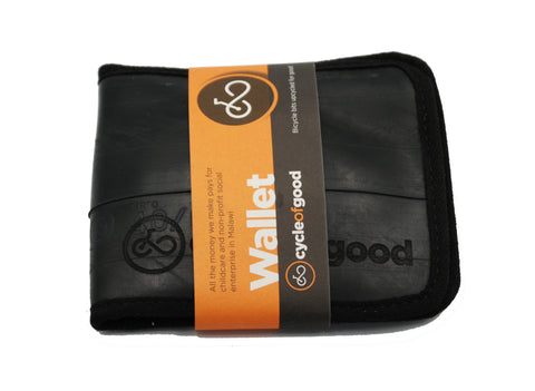Cycle of Good Recycled Tyre Wallet
