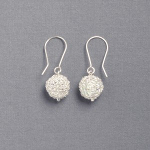 Cristabel short drop earrings - Jewellery - Eighteen Rabbit Fair Trade 
